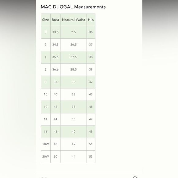 Mac Duggal Evening/ size 14 - Picture 10 of 10